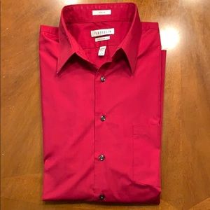 Long sleeve poplin button down